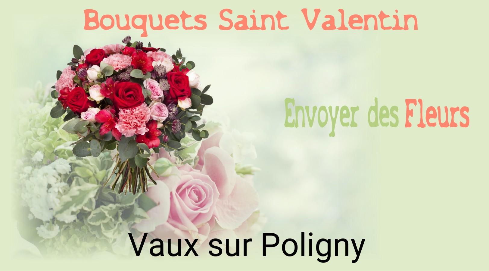 Roses de Saint-Valentin livrées à Vaux-sur-Poligny